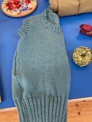 Knitted vest top by Pat